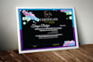design professional certificate, custom certificate, gift certificate
