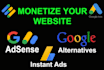 monetize your website with ads professionally