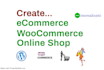 create wordpress ecommerce online store business website