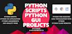 do python scripts, python tasks,python gui projects, python flask websites