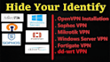 hide your identity and secure your internet browsing with a VPN