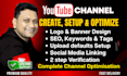 create and setup youtube channel professionally