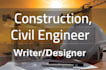 prepare civil construction writing articles, 2d, 3d drawings