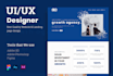design website UI UX and landing page design