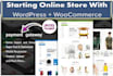 create wordpress ecommerce website and payment gateway