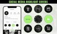 design elegant instagram highlight icons