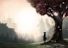 create stunning fantasy background and scenery illustration