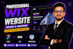 design professional wix website, convert figma to wix, or wix to wordpress