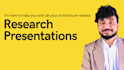 help you with architecture research and presentations