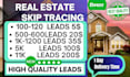 provide motivated seller real estate leads with skip tracing USA