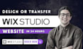 wix studio website design and transfer your wix studio website using wix studio