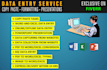 do excel data entry, copy paste, typing, data entry