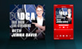 design eyecatching podcast youtube thumbnail