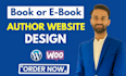 build a responsive wordpress author website