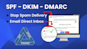 fix spf, dkim, dmarc, bimi better inbox email delivery spam