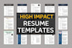 deliver professional resume, cv templates