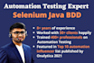 do automation testing using selenium, java, cucumber API