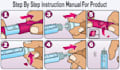 create line art instruction manual step by step guide for your product