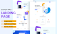create super fast landing page with swipe pages