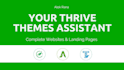 do all thrive architect and thrive themes task