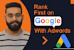 setup google ads pay per click campaign