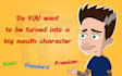 draw big mouth characters