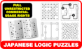 create a mixed japanese logic based puzzles activity book