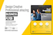 do the professional business flyer, tri fold design