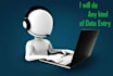 be your most EFFICIENT Data Entry Clerk for 2 Hours