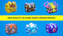 design 3d game ready assets