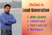 do lead generation b2b faultless