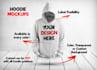 do hoodie mockup with your design