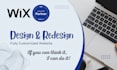 design and redesign wix website