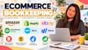 do amazon shopify ecommerce bookkeeping in quickbooks xero and wave