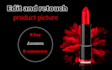 do any type of product photo editing and retouching