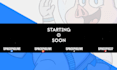 create starting soon brb offline screen