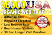 provide targeted USA web traffic