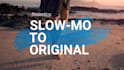 speed up slow motion videos to normal speed