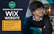 design or redesign wix business website, blog, or portfolio