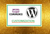 customize wordpress and woocommerce