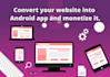 convert your website to android app
