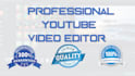 do professional youtube video editing