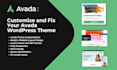 build a professional site with the avada