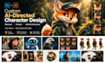 create a custom ai directed character or brand mascot design