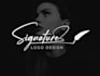 design perfect signature handwritten logo