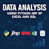 do statistical data analysis using SAS jmp, spss, excel, r studio