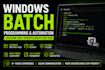 create you a windows batch program for automation