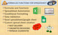 create excel spreadsheet, google sheet, fix excel formulas