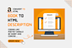 convert your amazon book description to HTML
