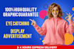 create awesome display advertisements,banner ads, billboard designs